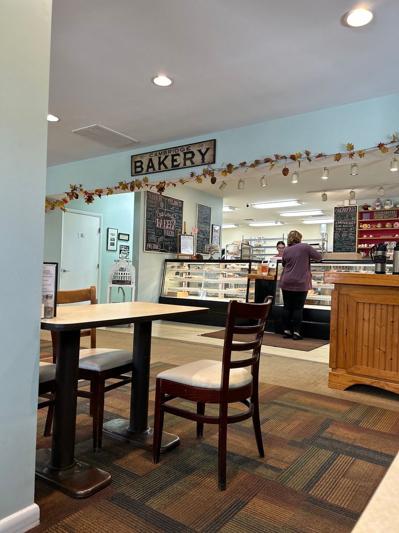 A Cozy Counter With A Peek Into The Kitchen