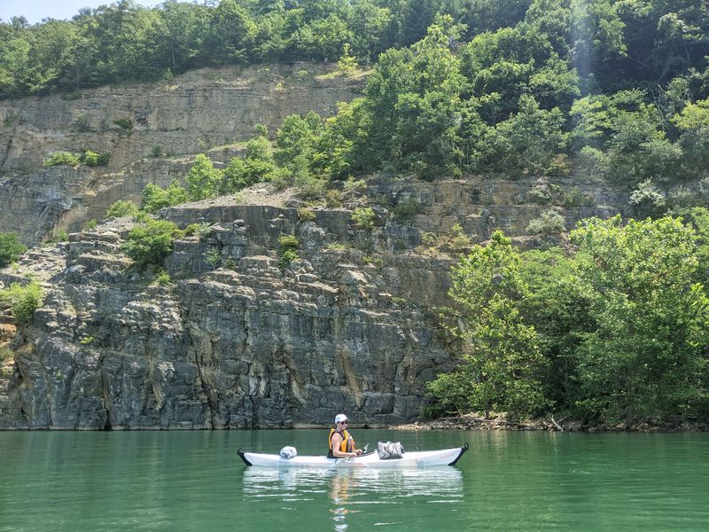 You Can Paddle Across That Glassy Water