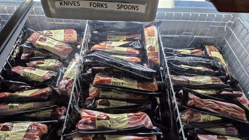 Free Samples Waiting In The Meat Coolers