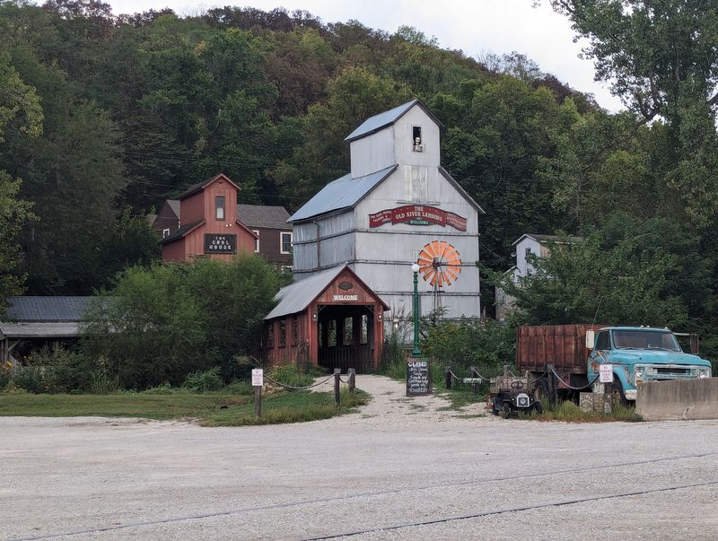 Rustic Buildings And A Laid-Back Lounge Area