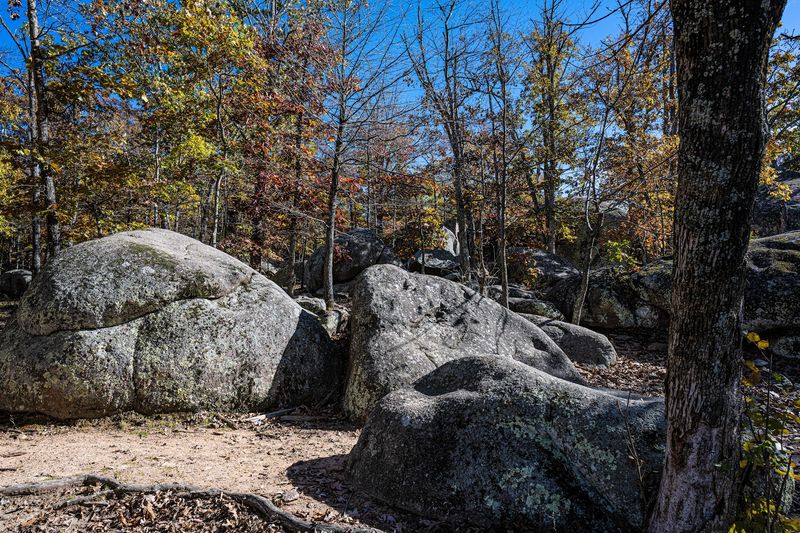 Fall Color Around the Pink Stone