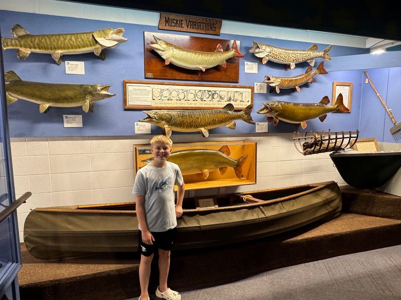 Get Close To Hundreds Of Mounted Fish