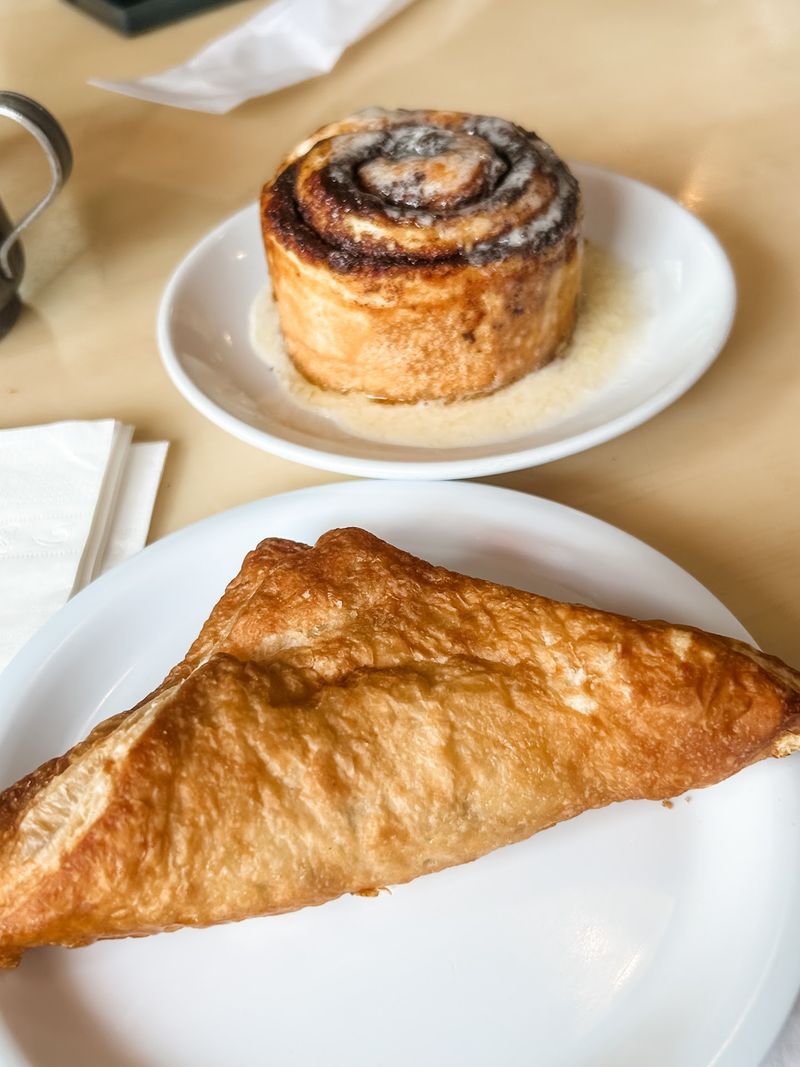 Fresh Pastries Waiting By The Register