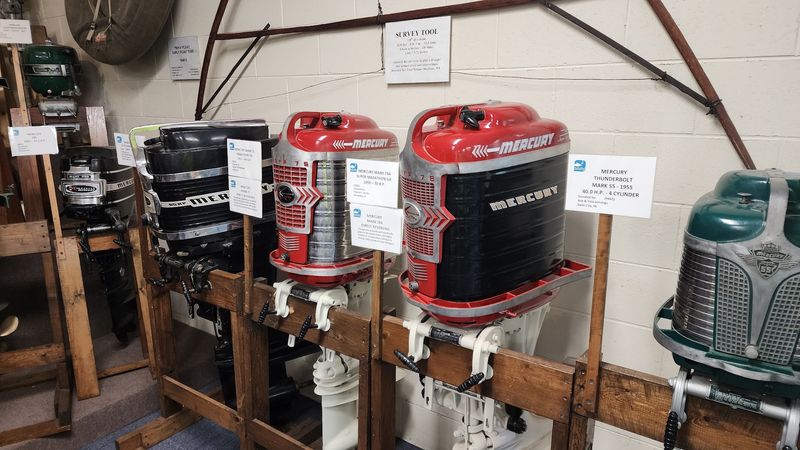 Check Out The Antique Outboard Motors