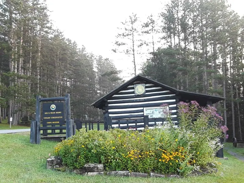 An Eight-Sided Log Cabin Built For Big Groups