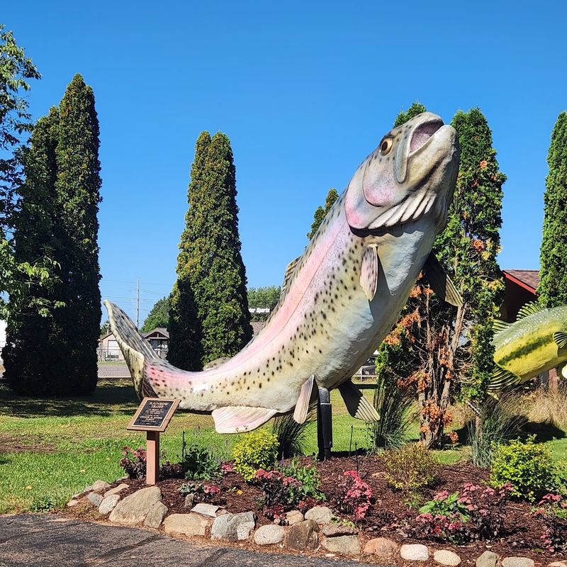 See The Sea Of Fishes Around The Grounds