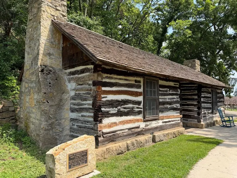 Iowa's Oldest Building Is Waiting Out Back