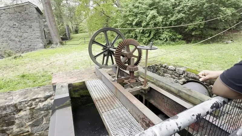 A Roll Mill That Still Turns On Water Power