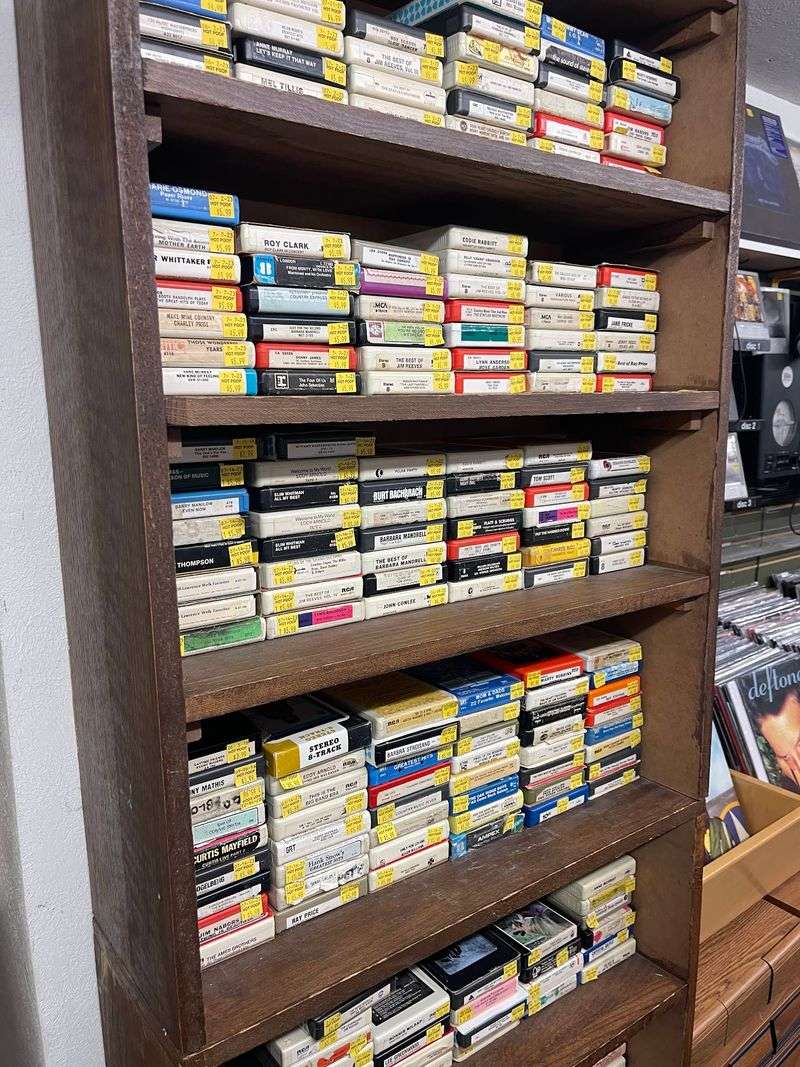 Cassettes And CDs Are Alive And Well Here