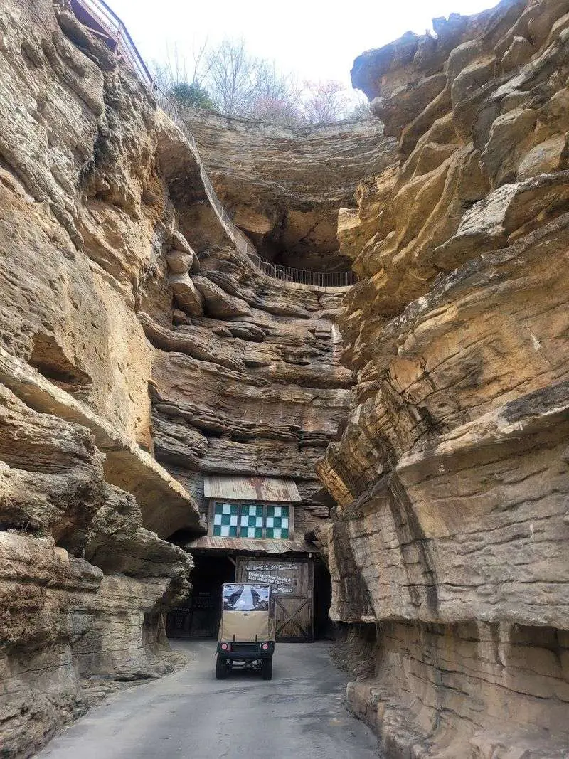 A Free Drink Stop Inside the Bat Cave