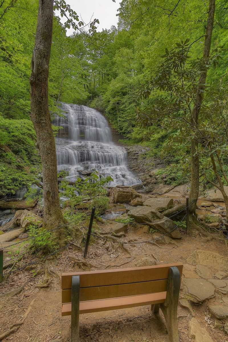 A Waterfall Walk Worth Savoring: Pearson's Falls - Saluda, Polk County,