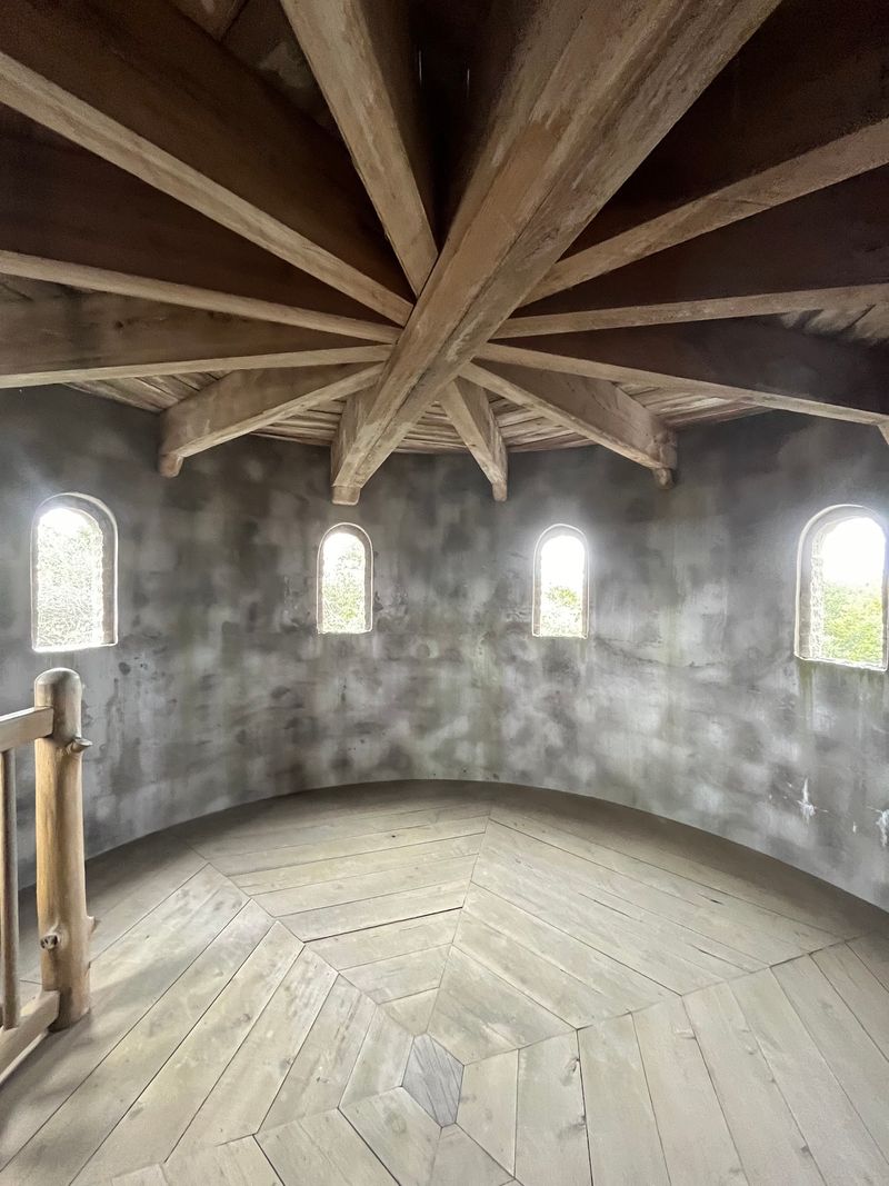 Woodwork Inside Turns Stone Walls Into Something Warm