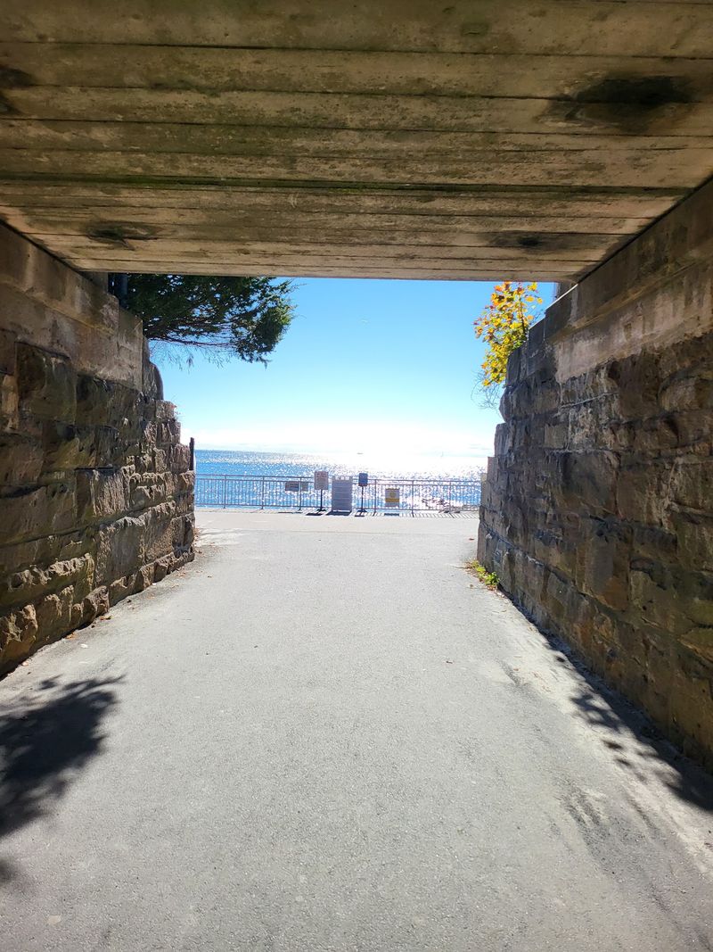 Your Beach Day Starts With A Trip Through A Railroad Tunnel