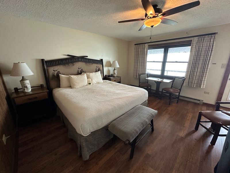 Want To Go All Out? The Suite Brings A Fireplace
