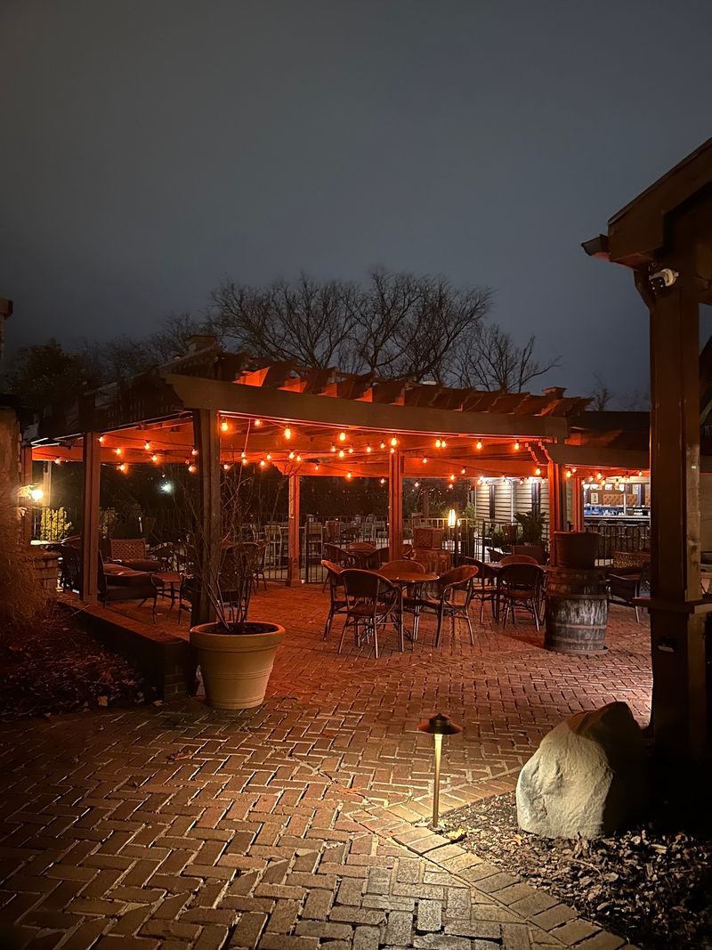 That Big Covered Patio Steals The Warm-Weather Show