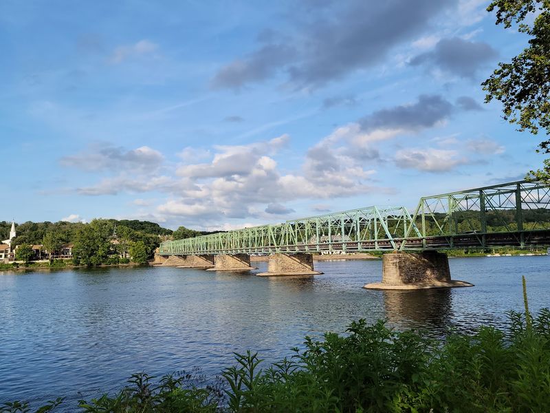 Walk Across A River And Land In Another State