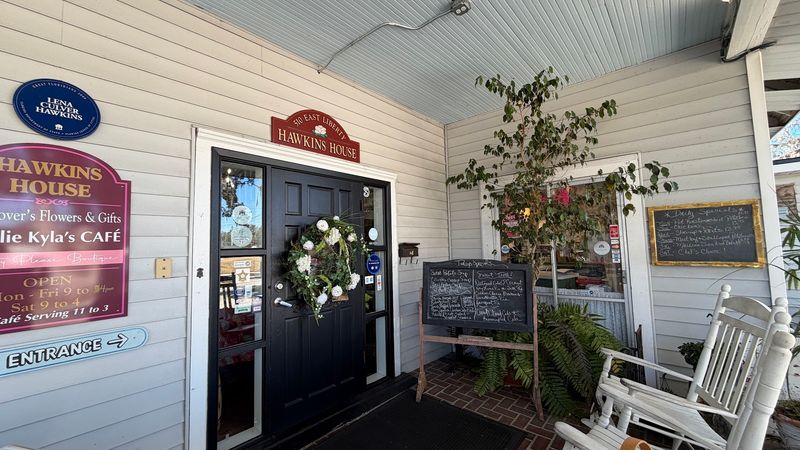 A Great-Grandmother's Name Still Hangs Over The Door