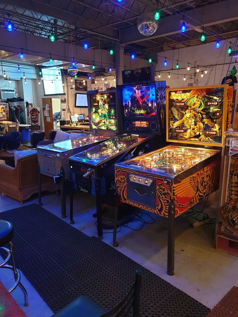 Disco Balls In An Old Factory Make For One Wild Arcade Mood