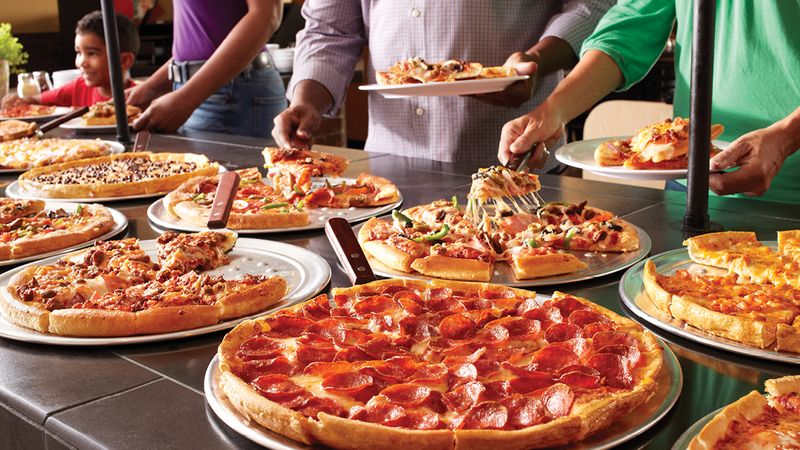 Save a Little Space at Pizza Inn Buffet in Abingdon