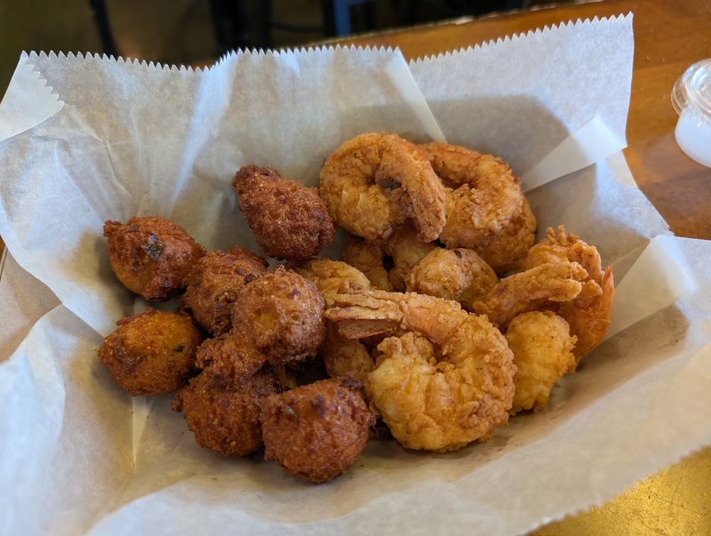 Shrimp, Crab Cakes, And Fritters Make Deciding Delightfully Difficult