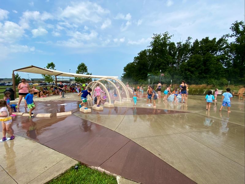 Trade Summer Heat for Splash Pad Giggles