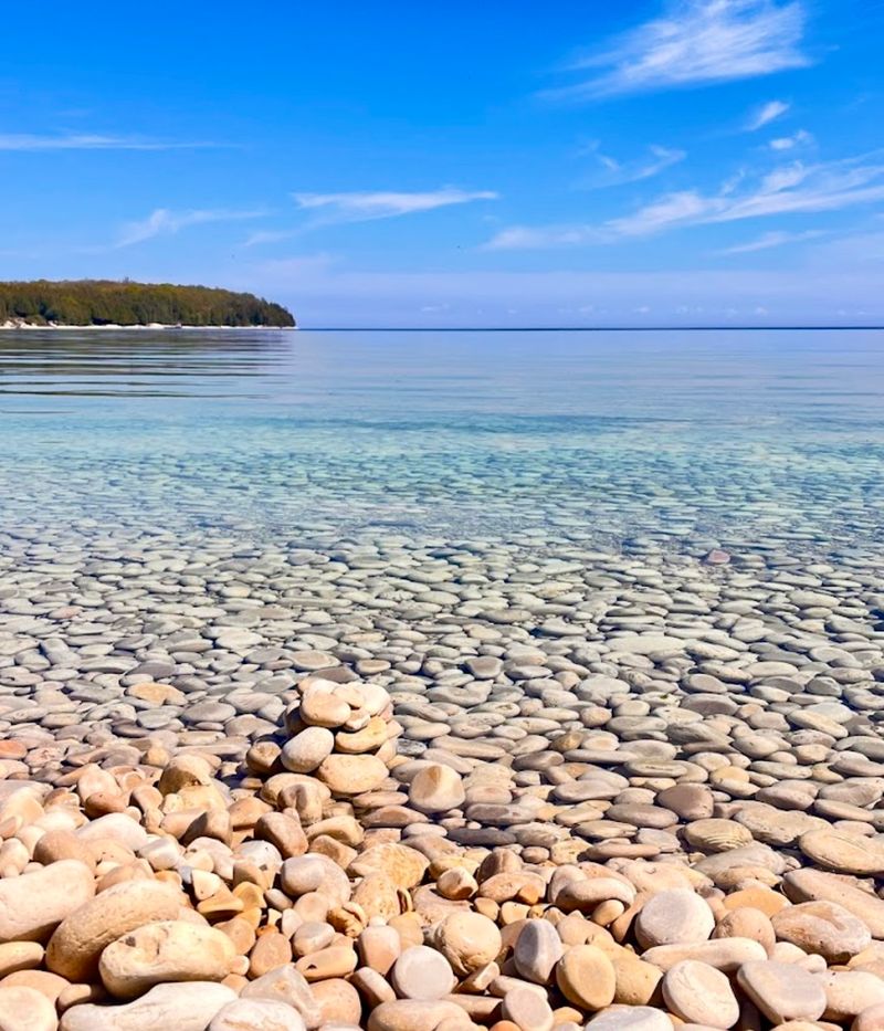 Hear the Stones at Schoolhouse Beach