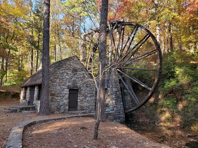 See the Massive Old Mill Waterwheel