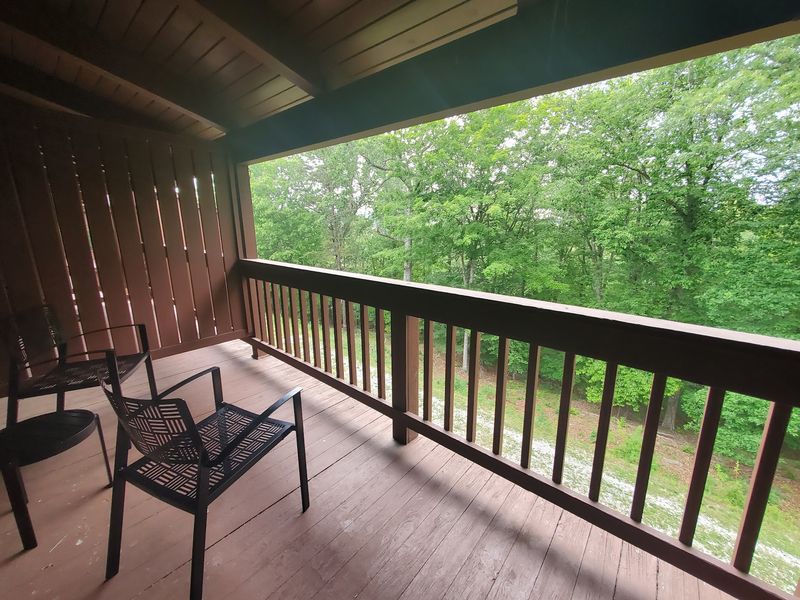 Balcony Mornings At Lewis Caveland Lodge