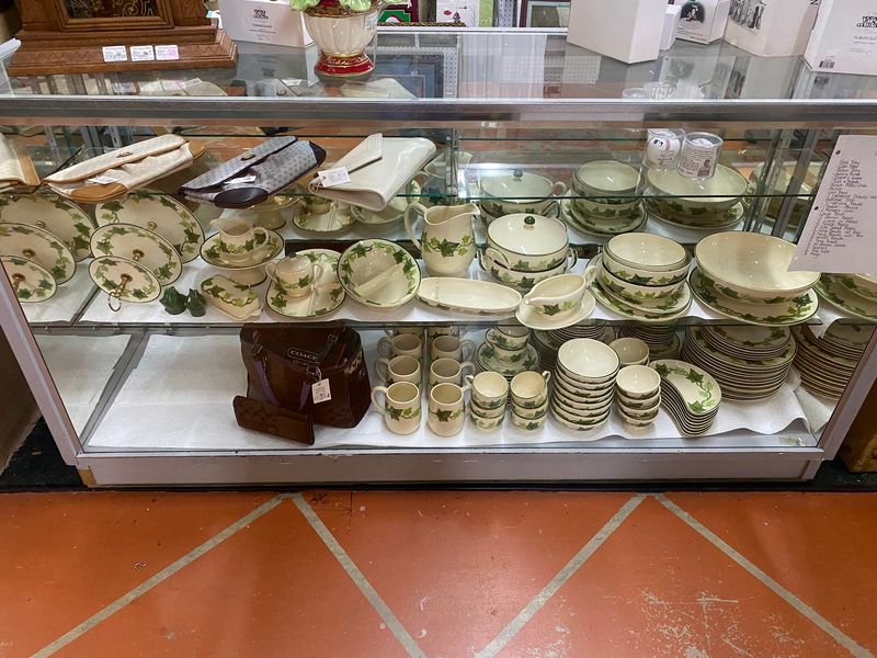 Small Treasures Hide In Glass Cases And Jewelry Trays