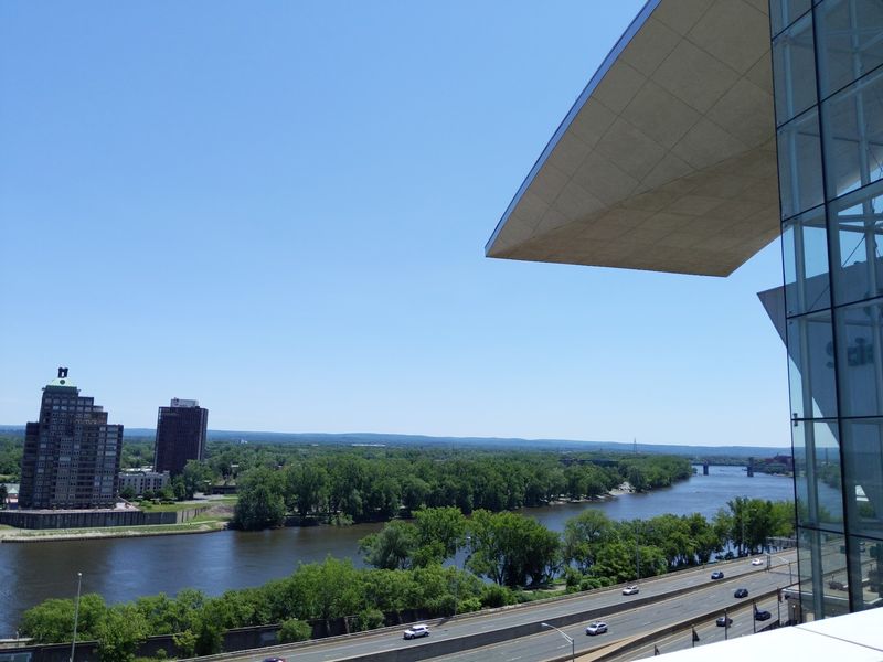 The Connecticut River Becomes A Lesson Right Outside The Window