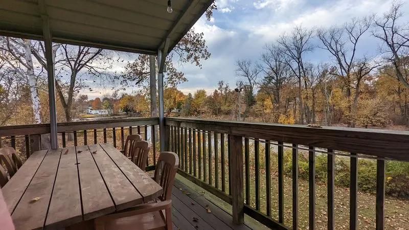 Grab A River View From The Deck If The Weather Plays Nice