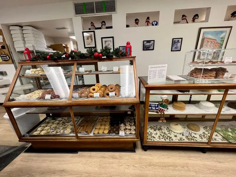 Generations Of Mornings Behind One Bakery Case