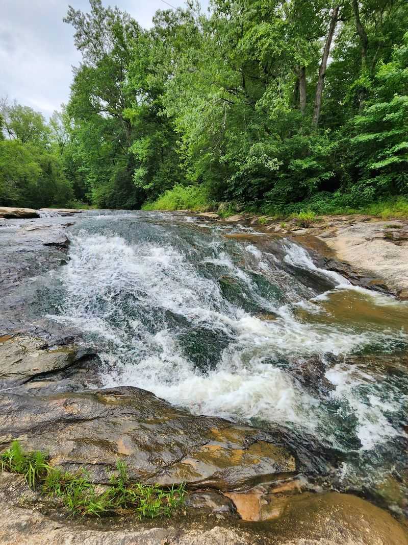 A Creek With A Built-In Rock Slide Steals The Show