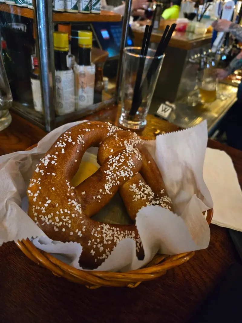 Pretzels and Potato Pancakes Start the Table Talking