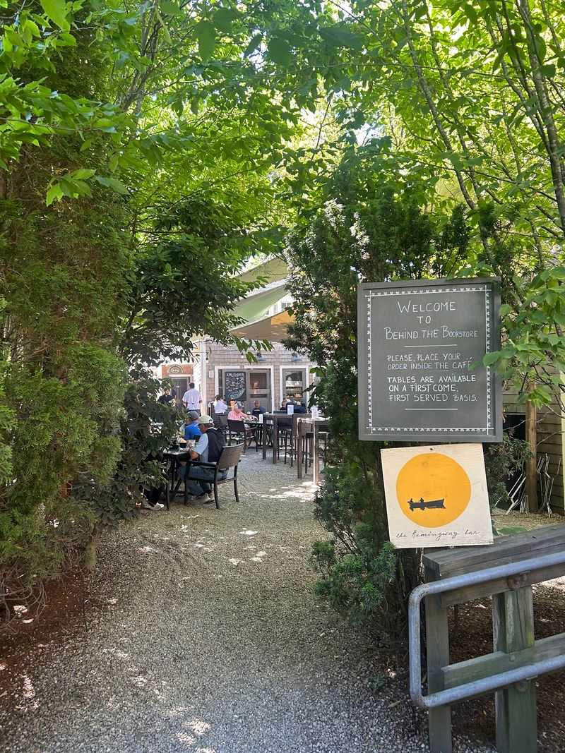 Take the Courtyard Route at Behind the Bookstore