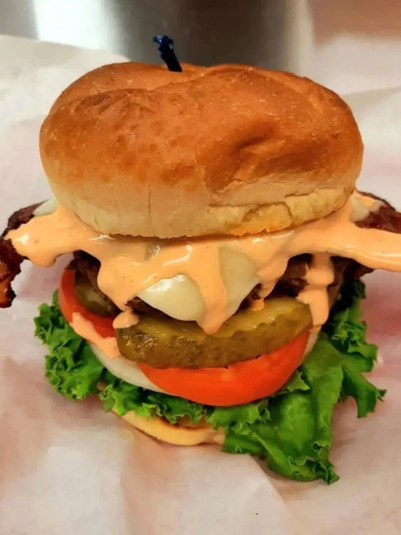 Find Pizza Flavors in a Burger