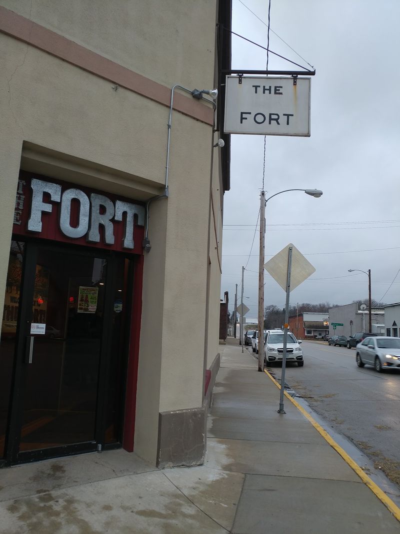 The Building Has Hosted Travelers Long Before Burgers Took Over
