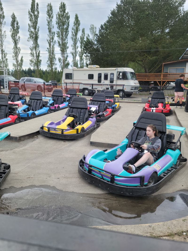 Burn Off The Popcorn Energy On The Go-Kart Track