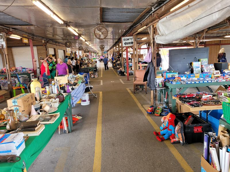 Mlk Weekend Hundreds Of Vendors Fill The Grounds At Fleamasters Flea Market In Fort ...