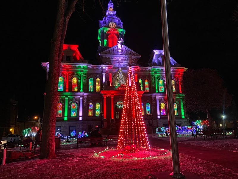 The Courthouse Throws The Brightest Party In Town
