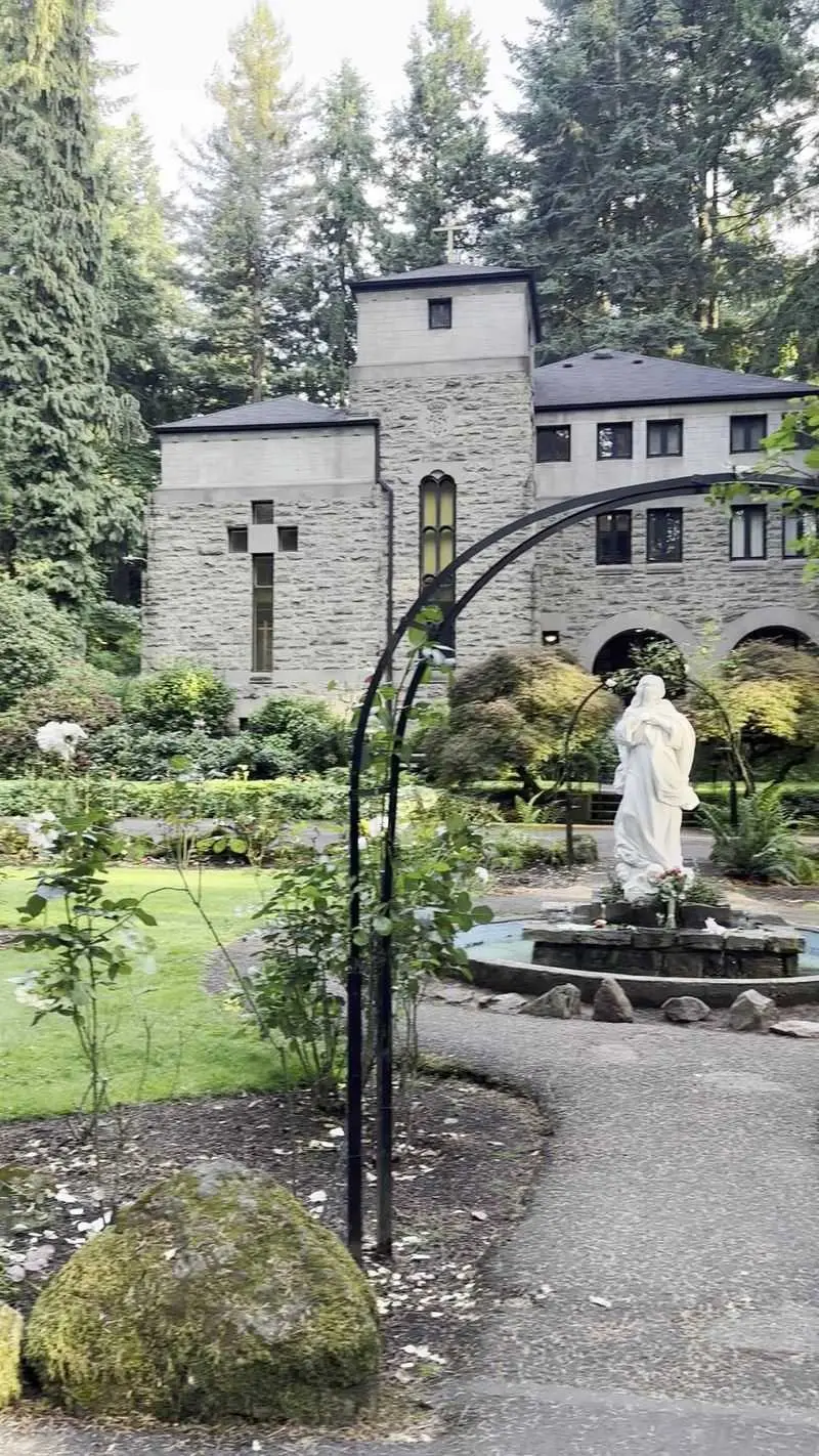 Up Top, The Gardens Open Into Sweeping Northwest Views