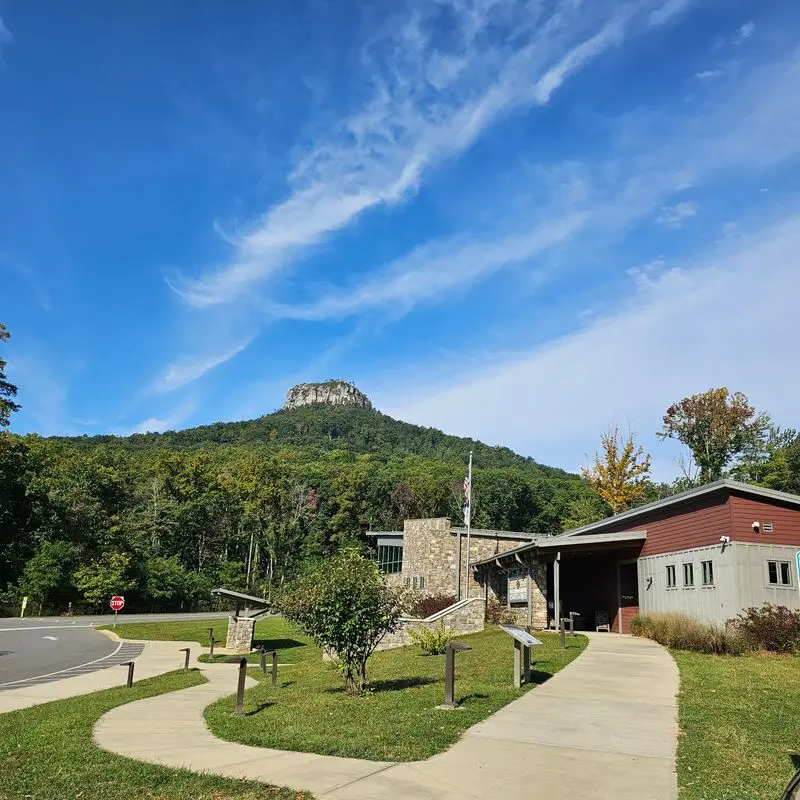 Jomeokee Trail at Pilot Mountain State Park - Pinnacle, Surry County,