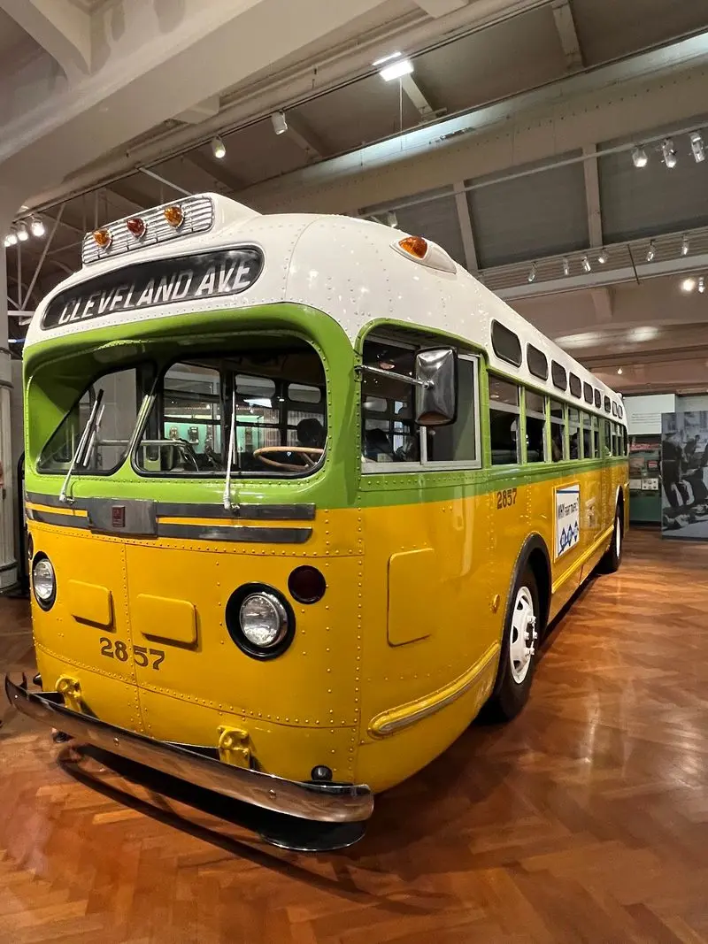 A Real Bus Where History Took A Brave Seat