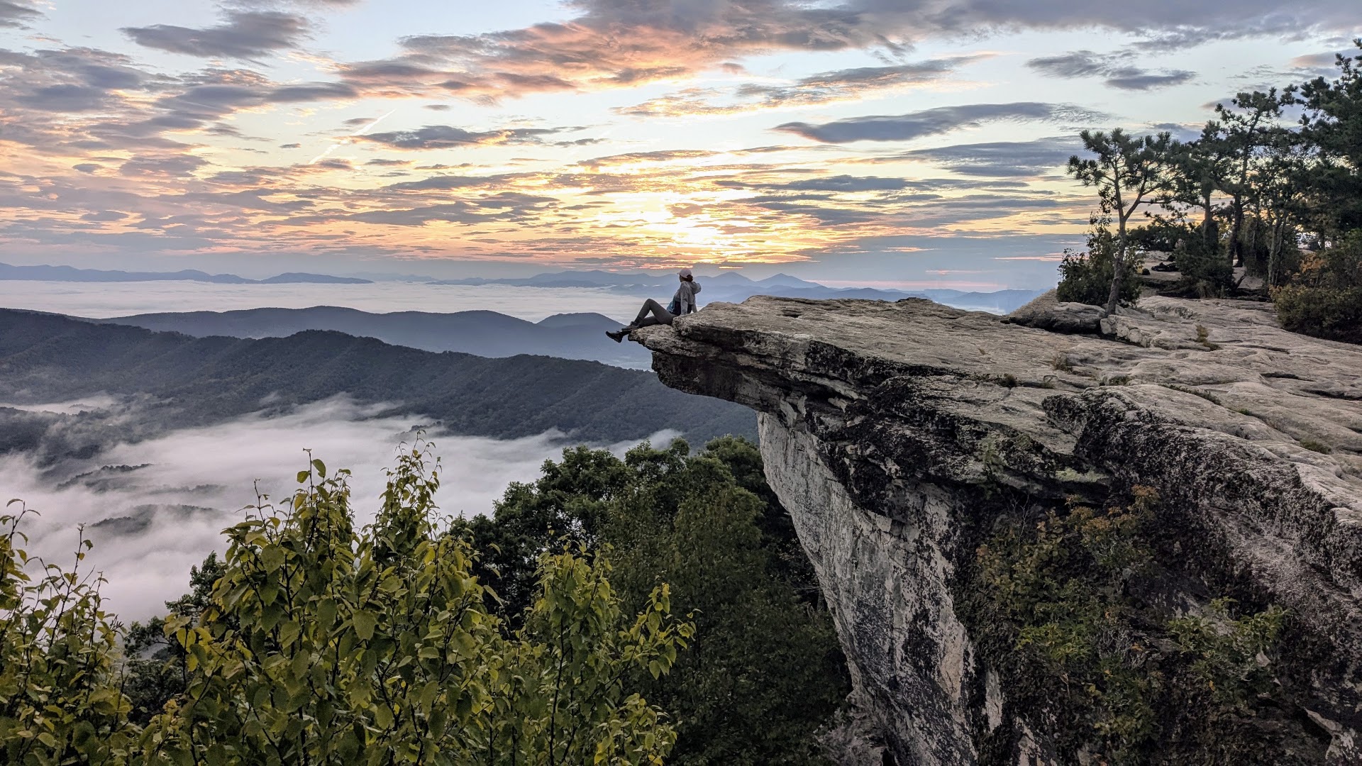 That Famous Ledge Feels Like A Diving Board In The Sky