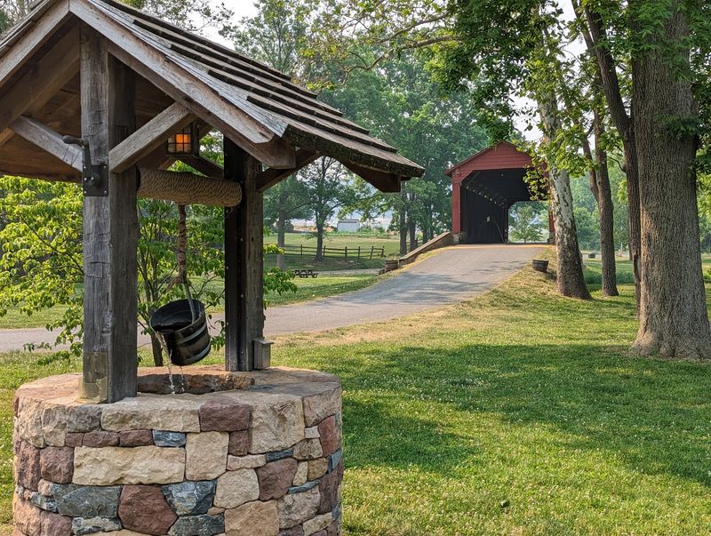 Historic Poole Forge Covered Bridge