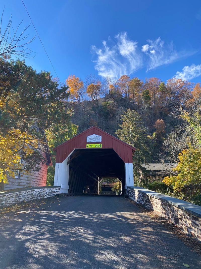 Historic Uhlerstown Covered Bridge, Erwinna, PA