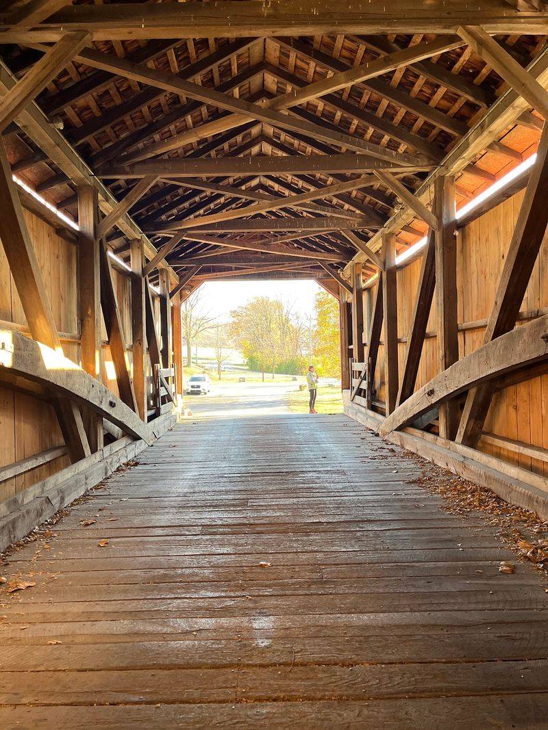 Historic Poole Forge Covered Bridge, Narvon, PA