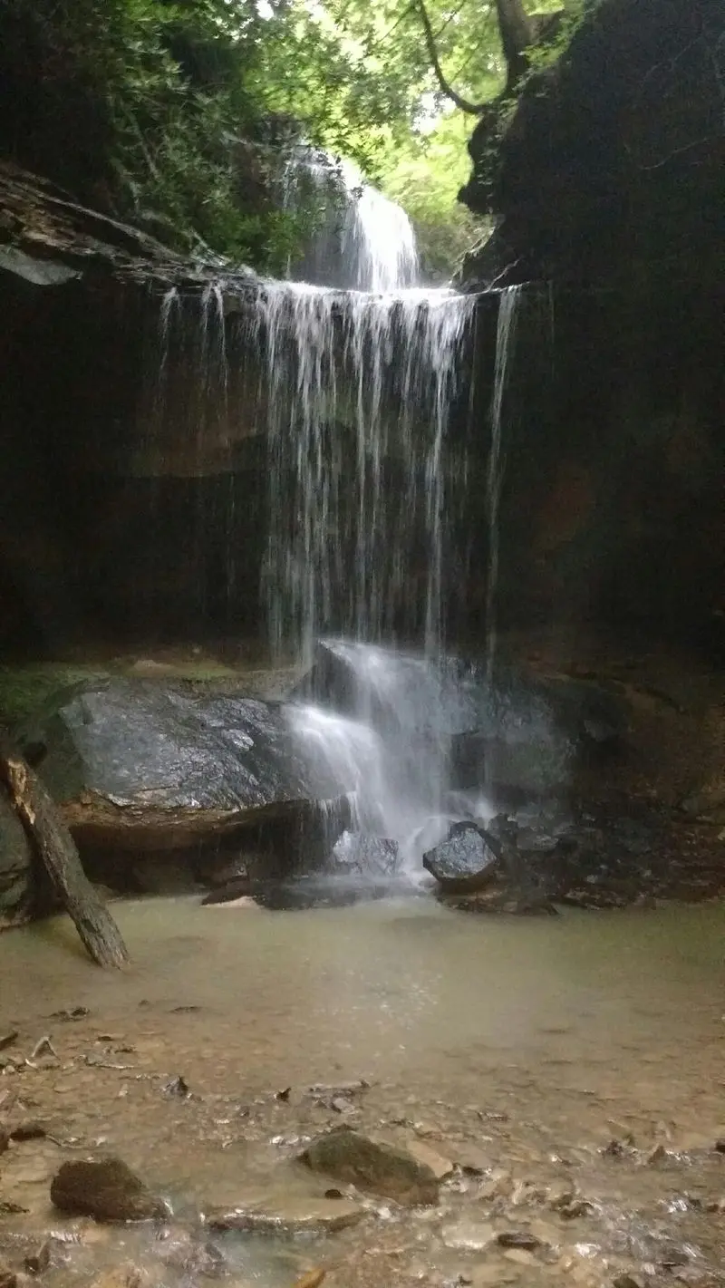 Waterfalls Show Up Along The Way