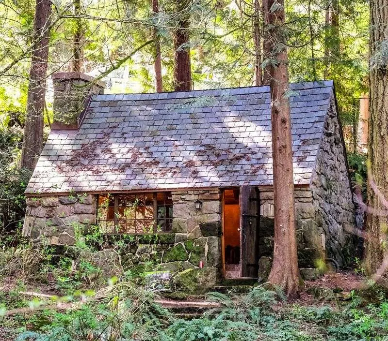 A Stone Cabin, A Giant Ginkgo, And Other Fun Surprises