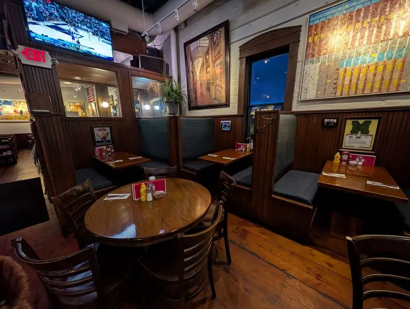 You're Eating Inside A Piece Of Old Lumber History